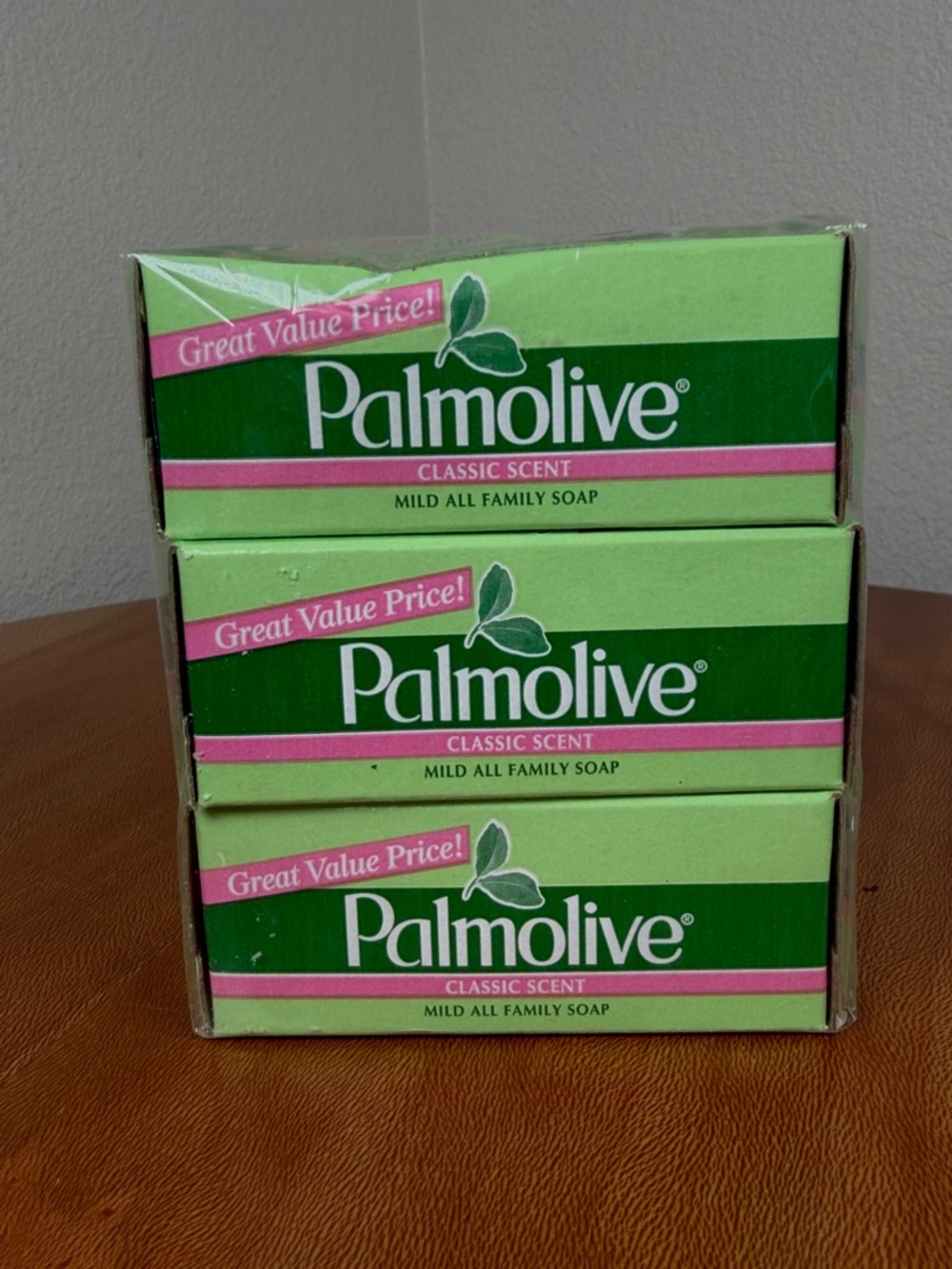 Vintage Palmolive Bath Bar Soap - Classic Scent - 3 Bars Mild all Family Soap